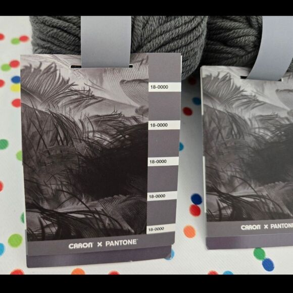 Carbon x Pantone Dane Gray Yarn 2 Hanks 1 Free - Picture 4 of 6